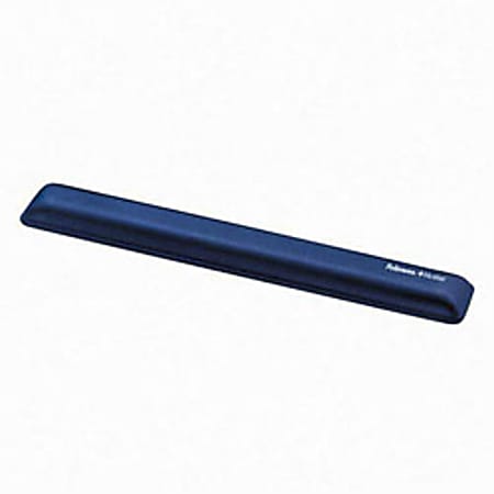 Fellowes® Gel Wrist Rest With Microban®, Sapphire