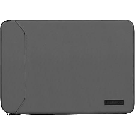 Incipio Asher Carrying Case (Sleeve) for 13" MacBook Pro - Gray - Bump Resistant, Scratch Resistant, Water Resistant Zipper, Wear Resistant, Tear Resistant - Nylon, Faux Fur Interior - 10" Height x 13.5" Width x 1.1" Depth