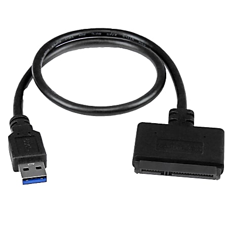 StarTech.com USB C to SATA Adapter - External Hard Drive Connector