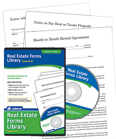 Adams® Real Estate Forms Library