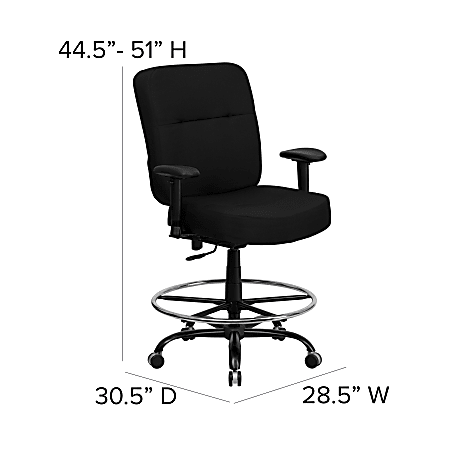 Flash Furniture HERCULES Series Big Tall 400 lb. Rated Ergonomic