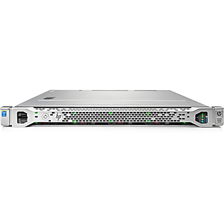 HP ProLiant DL160 G9 1U Rack Server - 1 x Intel Xeon E5-2603 v3 Hexa-core (6 Core) 1.60 GHz - 8 GB Installed DDR4 SDRAM - 12Gb/s SAS, Serial ATA Controller - 0, 1, 5 RAID Levels - 1 x 550 W