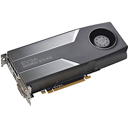 EVGA GeForce GTX 970 Graphic Card - 1.14 GHz Core - 4 GB GDDR5 - Dual Slot Space Required