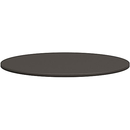 HON Mod HLPLTBL48RND Conference Table Top - 48" Diameter - Finish: Slate Teak