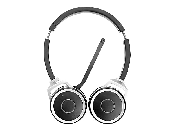 Spracht®ZUMBT Prestige Wireless Bluetooth Over-the-Head Binaural Headset, Black