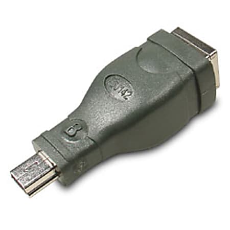 Belkin® USB-B To Mini-B Adapter, Gray