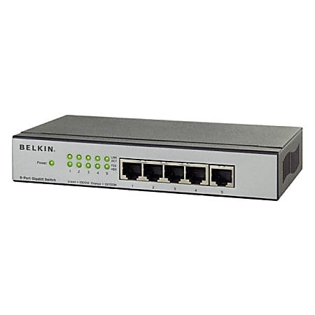 Belkin 5-Port Gigabit Ethernet Switch