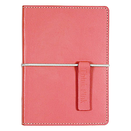 Day-Timer® "Think Pink" Bonded Leather Journal