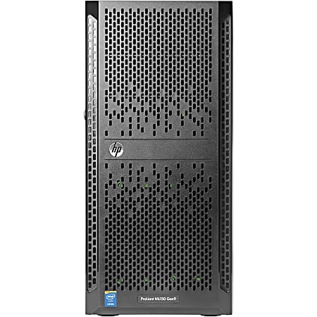 HP ProLiant ML150 G9 5U Tower Server 1 x Intel Xeon E5 2609 HP ProLiant ML150 G9 5U Tower Server 1 x Intel Xeon E5 2609