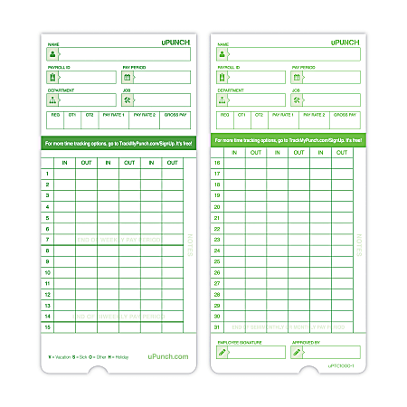 upunch all pay periods