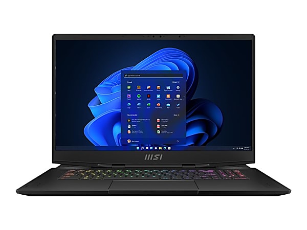 MSI Stealth GS77 Stealth GS77 12UHS-083 17.3" Gaming Notebook - QHD - 2560x 1440 - Intel Core i7 12th Gen i - STEALTH7712083