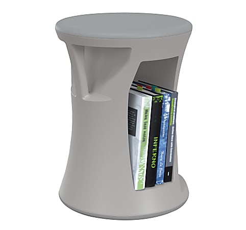 MooreCo Hierarchy Flipz Stacking Rocking Stool, Gray