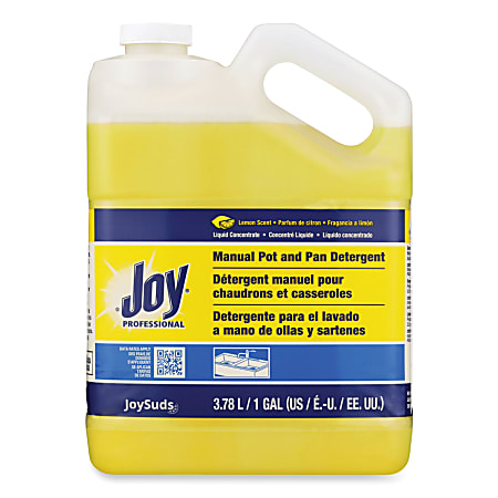 Joy® Professional Manual Pot & Pan Dish Detergent Dishwashing Liquid, Lemon Scent, 1 gal Bottle