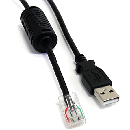 StarTech.com 6 ft Smart UPS Replacement USB Cable AP9827 - This USB to UPS Cable provides a reliable connection between a computer and an APC Uninterruptible Power Supply (UPS).