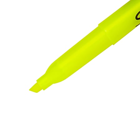 Sharpie Clear View Highlighters Yellow Pack Of 3 - Office Depot
