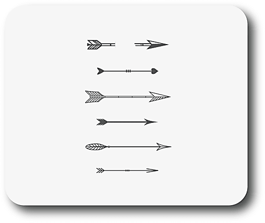 OTM Essentials Mouse Pad, 9-1/8" x 10", Arrows