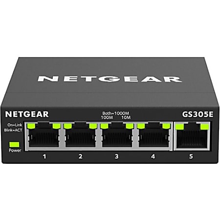 Switch ethernet NETGEAR GS108E Metal 8 Ports Gigabit