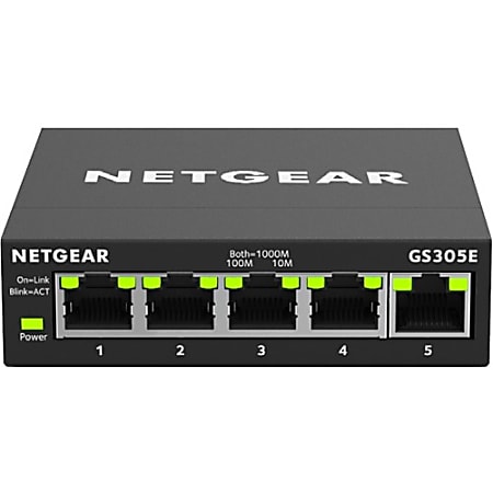 Netgear GS305E Ethernet Switch - 5 Ports -