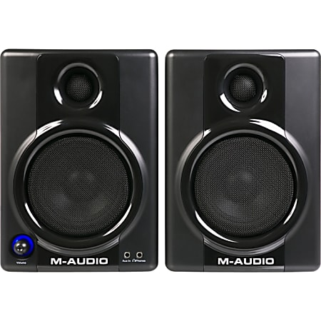 M-Audio Studiophile AV 40 2.0 Speaker System - 40 W RMS - Desktop - Black