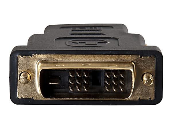 C2G DVI-D to HDMI Adapter - Inline Adapter - Male to Female - Adapter - DVI-D male to HDMI female - black