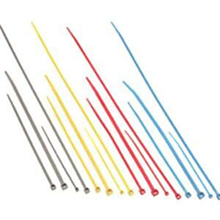 C2G 6in Nylon Cable Ties - Blue - 100pk - Blue - 100 Pack