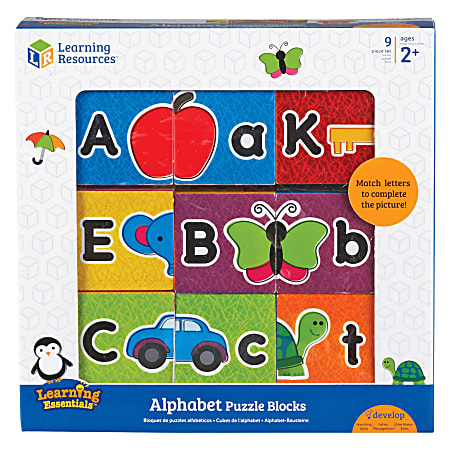 Learning Resources Alphabet Puzzle Blocks