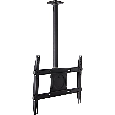 OmniMount CM125 Ceiling Mount for Flat Panel Display - Black - 32" to 65" Screen Support - 125 lb Load Capacity - 1