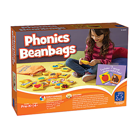 Educational Insights Phonics Bean Bags