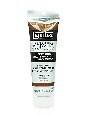 Liquitex BASICS Acrylic Paint 4-oz tube, Raw Umber 