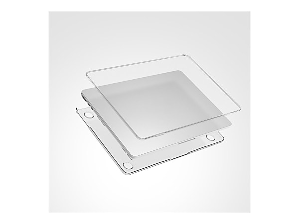 iBenzer Neon Party - Notebook shell case - with keyboard cover & screen film & type-c adapter - 15" - crystal clear - for Apple MacBook Air (15.3 in)