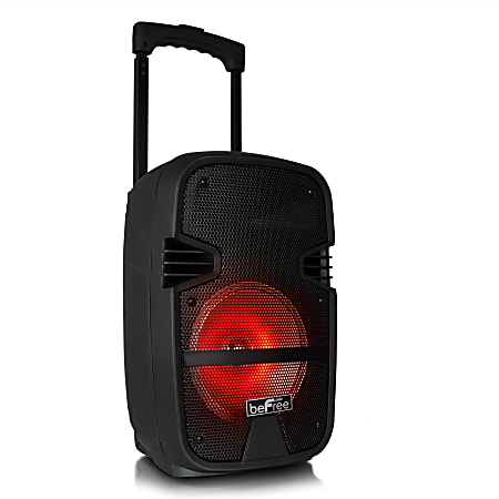 Befree sound bluetooth rechargeable party speaker with illuminating woofer online