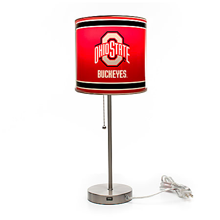 Imperial NCAA Table Lamp, 19"H, Ohio State