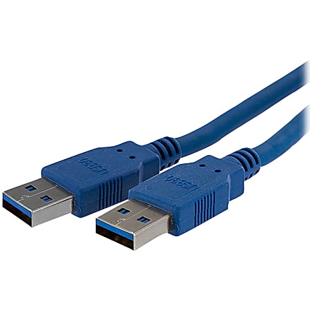 6 ft Black SuperSpeed USB 3.0 (5Gbps) Cable A to A - M/M