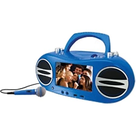GPX BD717BU Radio/DVD Player Boombox