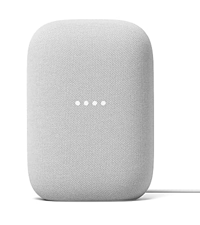 Google Nest Audio - Smart speaker - Wi-Fi, Bluetooth - App-controlled - chalk
