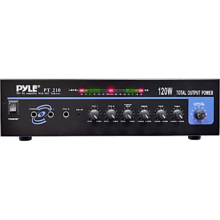 PyleHome PT210 Amplifier - 40 W RMS - 1 Channel - 120 W PMPO - 10% THD - 1 kHz