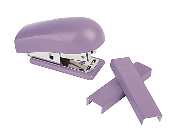Office Depot® Brand Mini Stapler, Purple