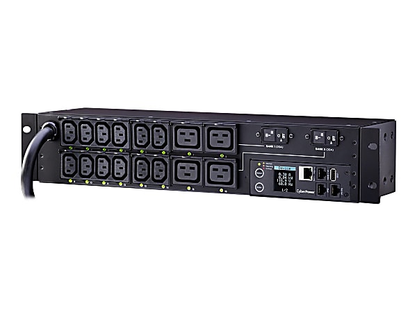 CyberPower Switched Metered-by-Outlet PDU81008 - Power distribution unit (rack-mountable) - AC 200-240 V - PDU81008