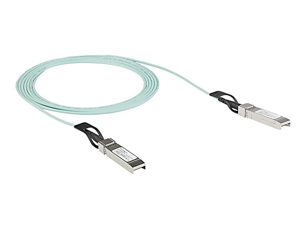 StarTech.com Dell EMC AOC-SFP-10G-5M Compatible SFP+ Active Optical Cable - 5 m - 10 GbE (AOCSFP10G5ME) - First End: 1 x SFP+ Male Network - Second End: 1 x SFP+ Male Network - 1.25 GB/s