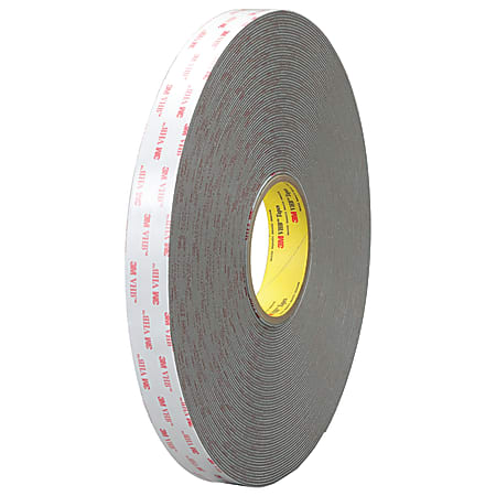 3M™ VHB™ 4959 Tape, 1.5" Core, 0.5" x 5 Yd., White