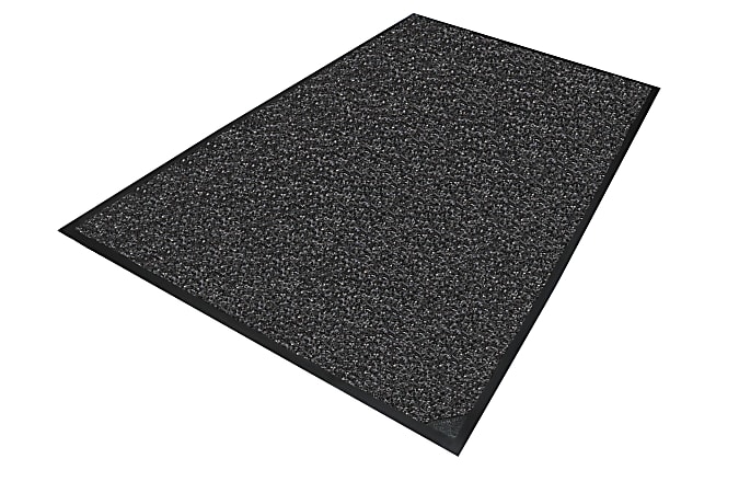 M+A Matting Classic MicroLuxx™Mat, Slate Grey 3' x 5', cleated backing
