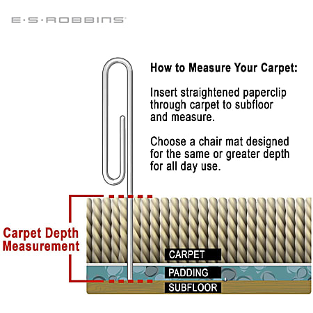 ES ROBBINS Sit or Stand Mat with Lip - Pile Carpet - 53 ES ROBBINS Sit or Stand Mat with Lip - Pile Carpet - 53