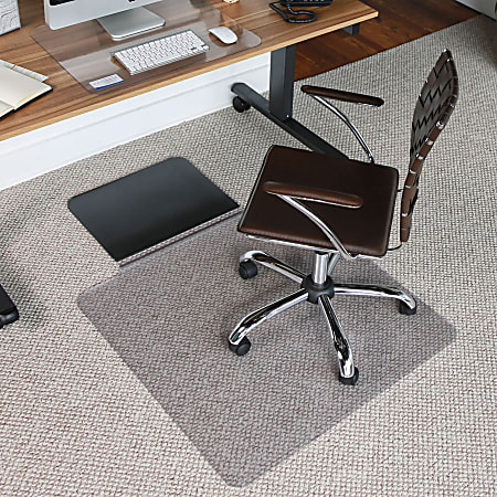 ES ROBBINS Sit or Stand Mat with Lip - Pile Carpet - 53 ES ROBBINS Sit or Stand Mat with Lip - Pile Carpet - 53