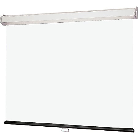 Draper Luma 2 Manual Wall and Ceiling Projection Screen - 60" x 80" - Fiberglass Matt White - 100" Diagonal
