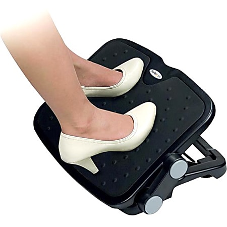 StarTech.com Adjustable Under Desk Foot Rest Ergonomic Footrest