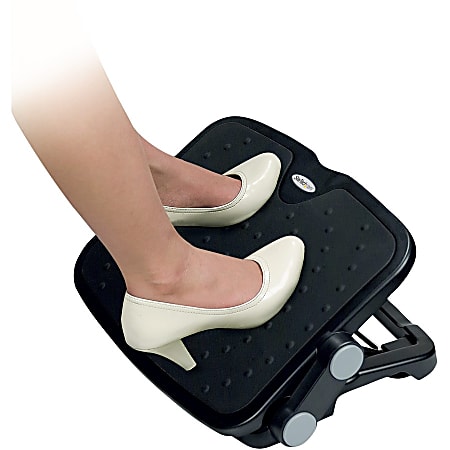 StarTech.com Adjustable Under Desk Foot Rest Ergonomic Footrest