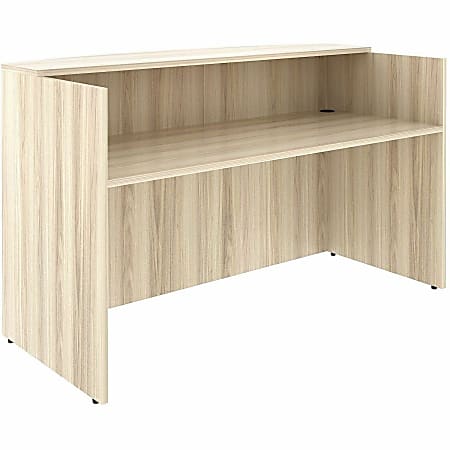 Lorell Essentials Front Reception Desk, 42.5"H x 72"W x 36"D