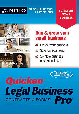 Quicken® Legal Business Pro, Disc