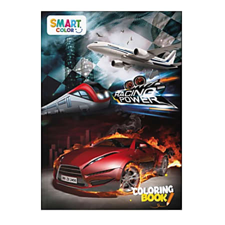 Smart Color Kid’s Coloring Book, Adventure