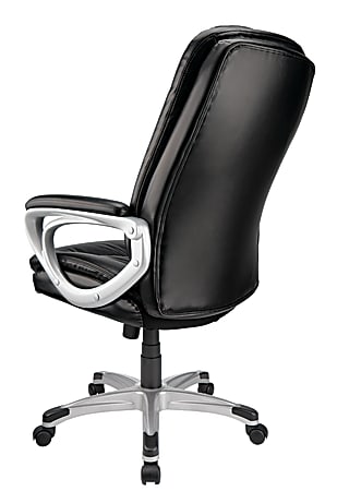Realspace Treswell Bonded Leather High Back Executive Chair